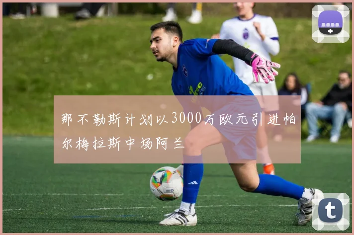 那不勒斯计划以3000万欧元引进帕尔梅拉斯中场阿兰